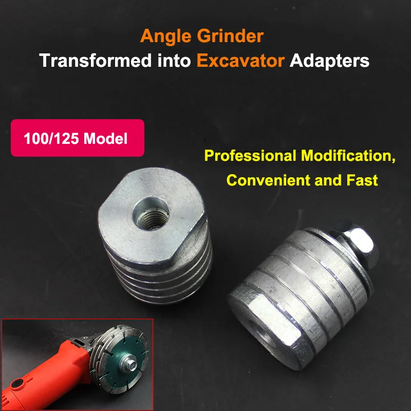 Angle Grinder To Grooving Machine Adapter for M14 125mm Angle Grinder Adapter Practical Slotting Machine Conversion Head