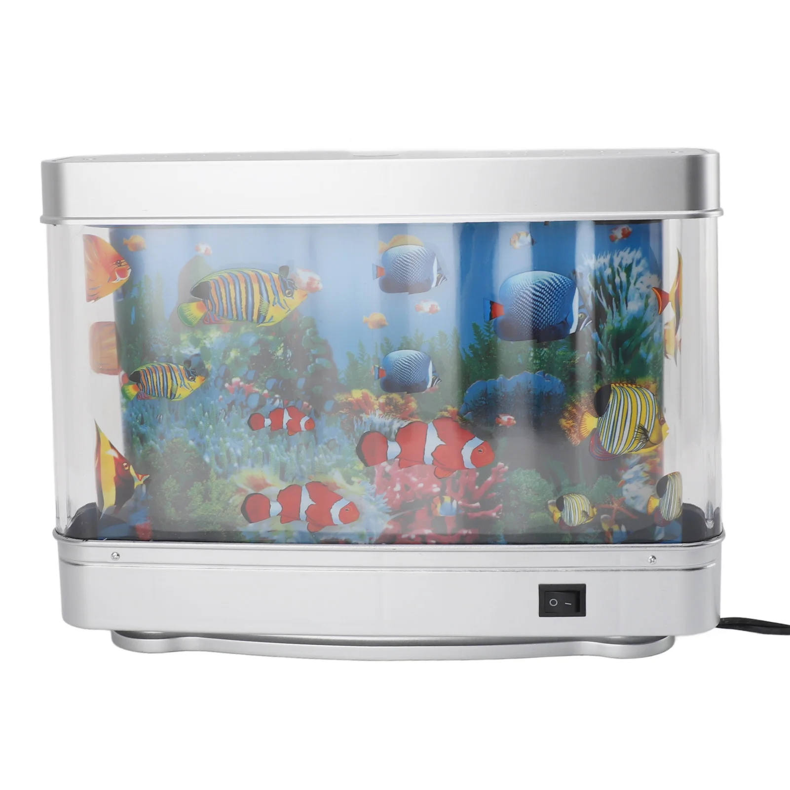 

ZK40 Fake Aquarium Decorative Lamp Small Exquisite Vivid Low Noise LED Artificial Fish Tank Lamp for Bedroom Desk