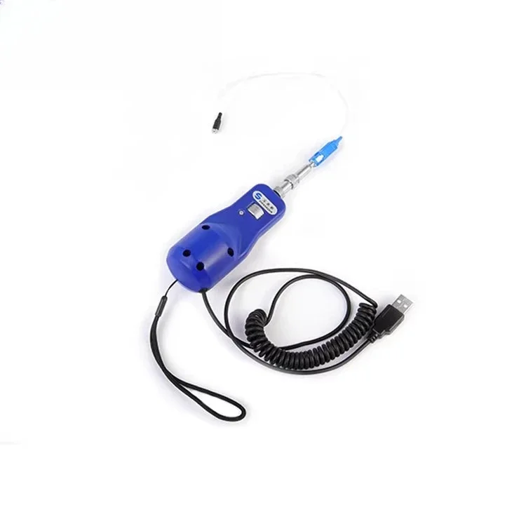 RD-500 Handheld Optical Fiber End Face Detector, Microscope Portable Optical Module Optical Fiber Amplifier
