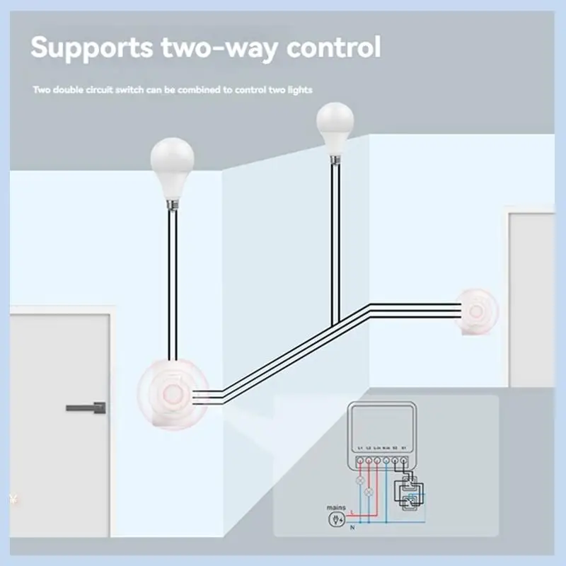 

Модуль релейного переключателя MLGB-Zigbee, 3/4 канала, AC100-240 В, работает с Alexa Home, мини-модуль умного переключателя A