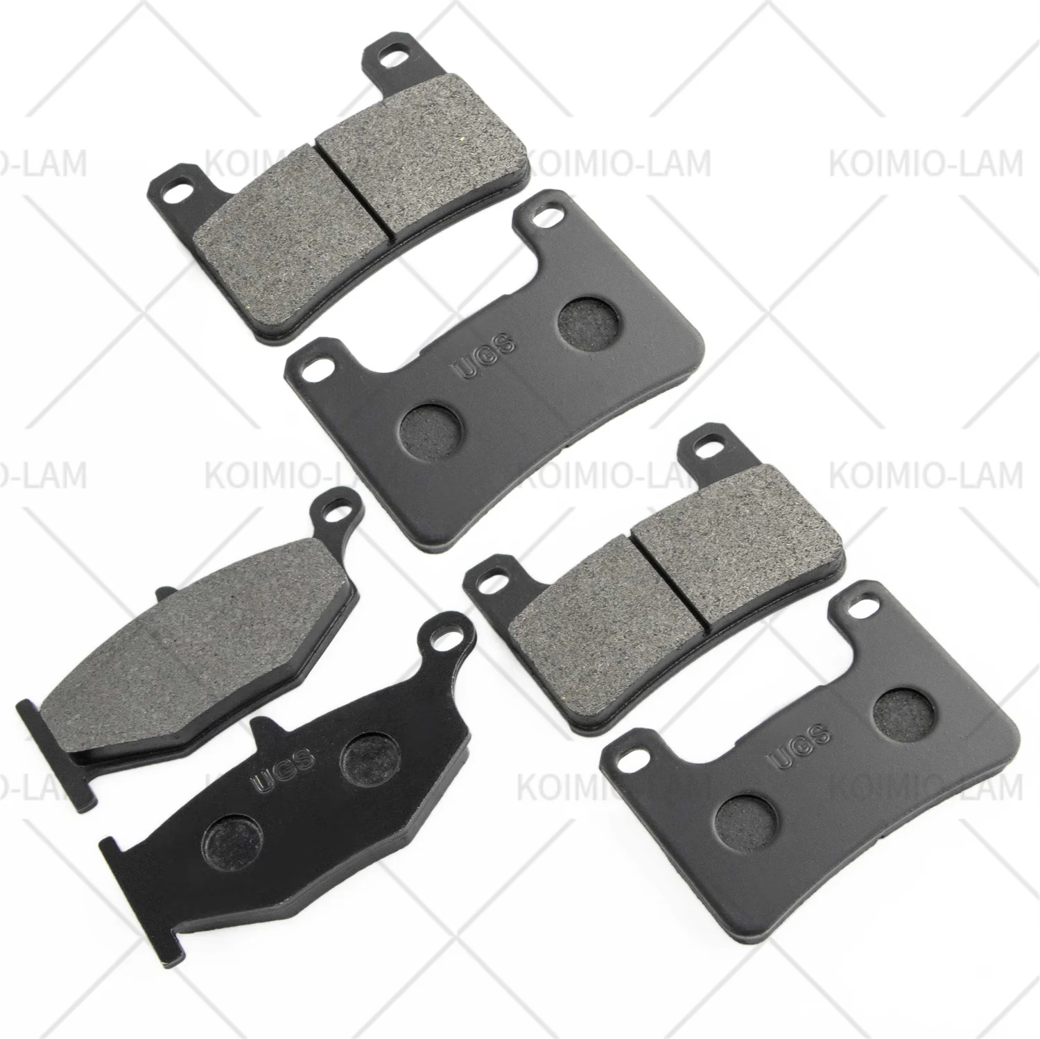 Fit For SUZUKI DL 1000 DL 1050 V-STROM 2014 - 2025 DL1000 DL1050 VSTROM Motorcycle Front or Rear Brake Pads Set view 3