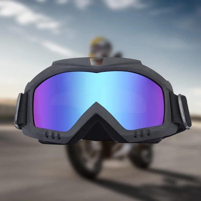 

Protective Goggles Outdoor Motorcycle Windproof Sandproof Eyewear Tactical Anti-Explosion Face Shield Motocross Ski Glasses