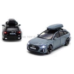 1/32 AudiRS RS6 RS 6 Avant C8 JKM Diecast Model Toys Car For Kids Boys Girls Gifts