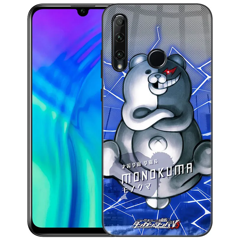 Anime Danganronpa Phone Case For Huawei Honor 7A 8A 9X 20 Pro 8 10X Lite 9A 8C 9C 20E 7S 8S 20S 8X 10i 20i 30i Soft Black Cover