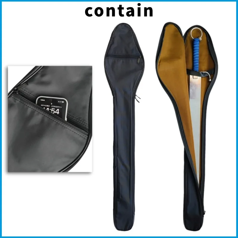 1.1 Meter Nan Dao Bag Sword Bag Martial Art Case 43in Equipment Bags Hold 1 Waterproof Fabric Shoulder Strap Sports Bag