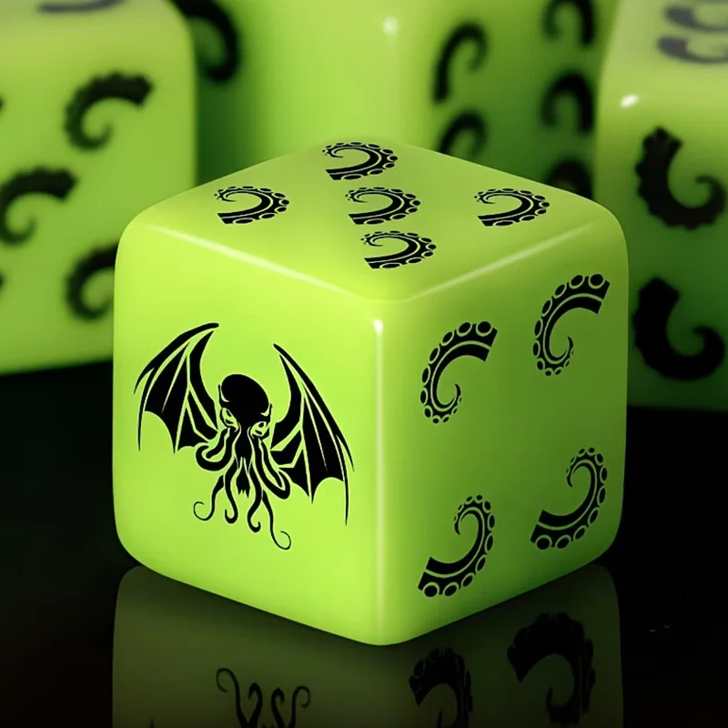 Octopus Dice Set, suitable for board games, board games, role-playing, dragons and dungeons, etc