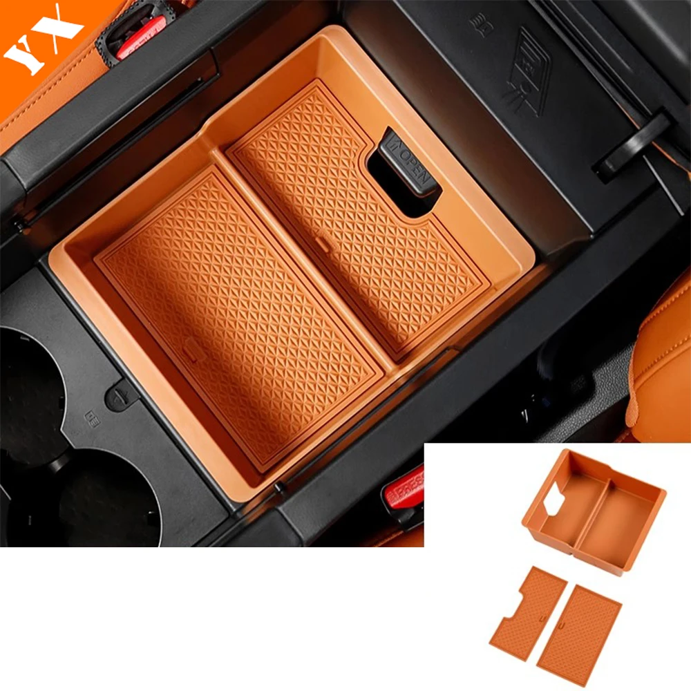 

For GMW Haval H9 2024 2025 Accessories Car Central Console Seat Armrest Storage Box Organizer Storage Box Decor Protection