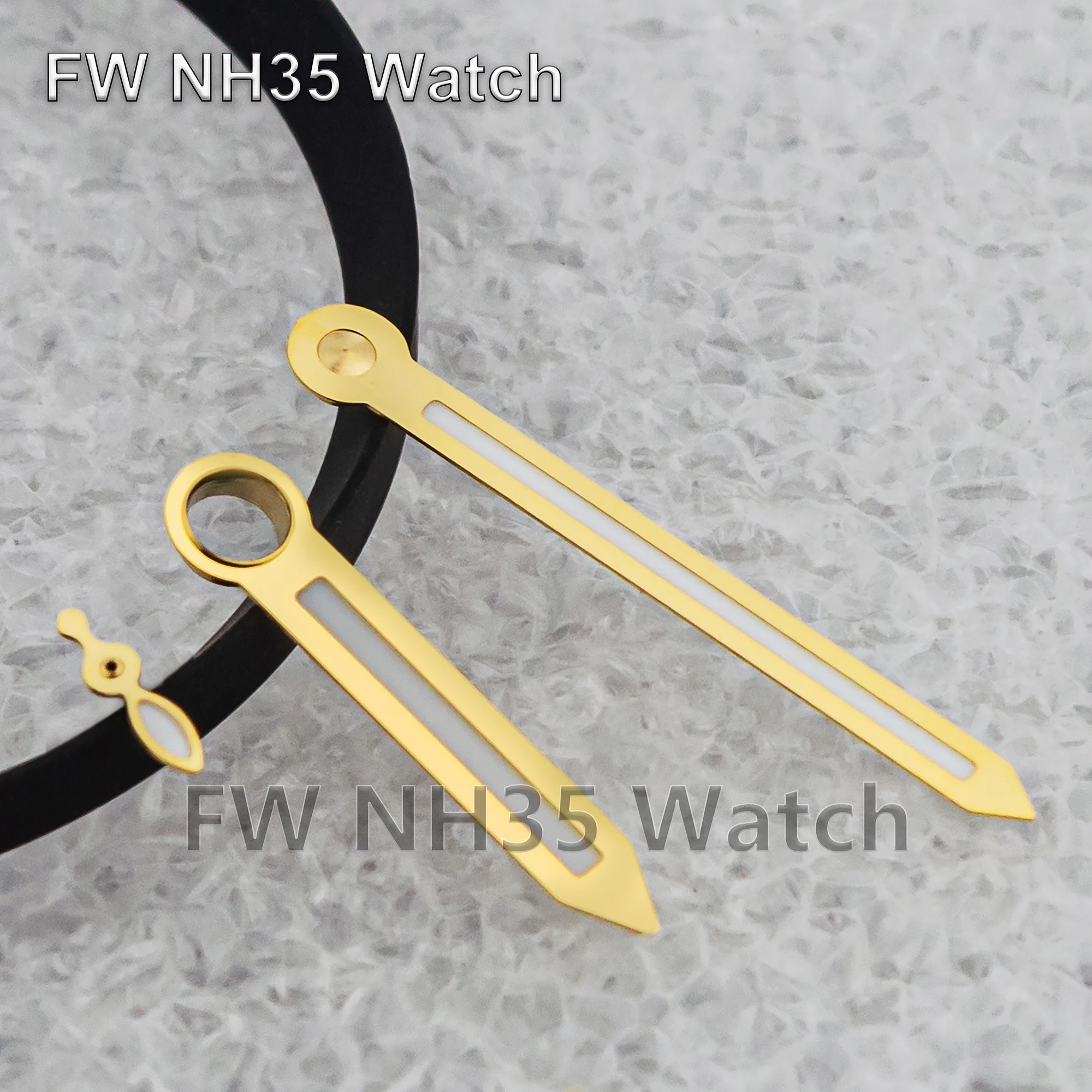 Watch Hands for Modified PAM Luminous Needle Pointers for ETA 6497/6498/ST3600/ST3620 Series Manual Winding Mechanical Movement