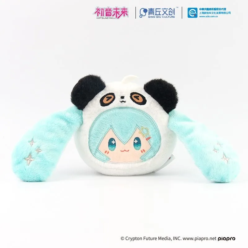 

Cartoon HATSUNE MIKU Figures Plush Earphone Case Bag Storage Bag Animation Derivatives Anime Figures Girl Christmas Gifts