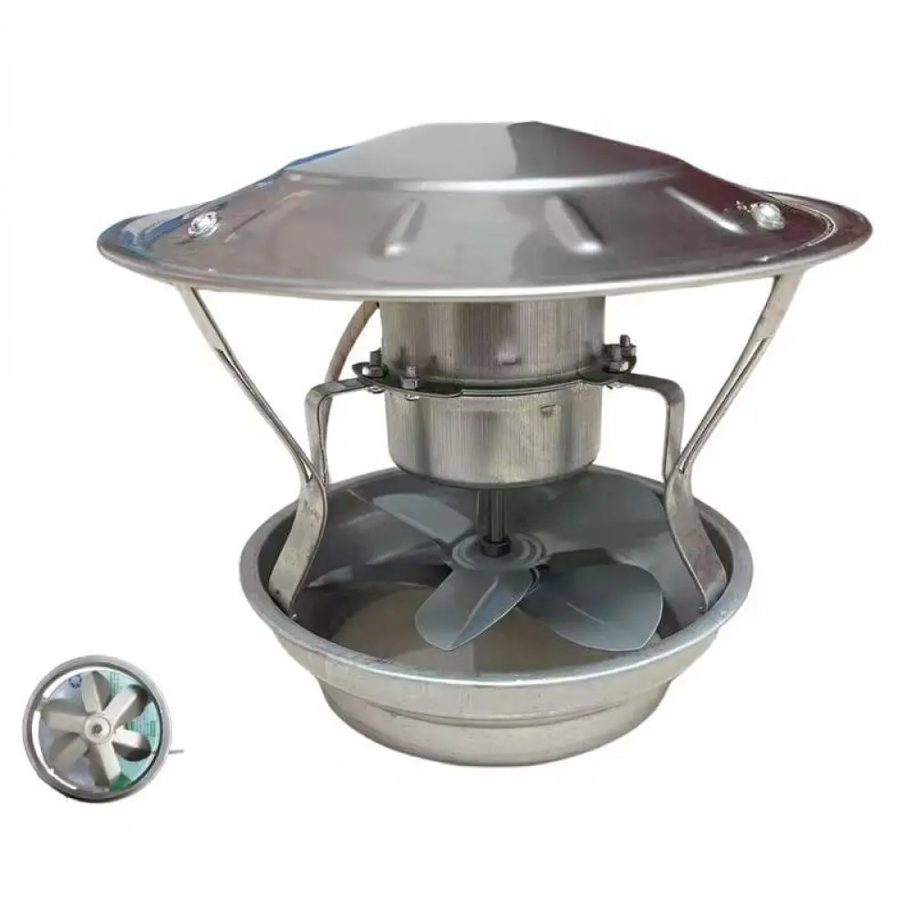 Powerful Chimney Fan For Fireplace Wood Stove Ventilation Exhaust Duct Blower Smoke Extraction Air Circulation