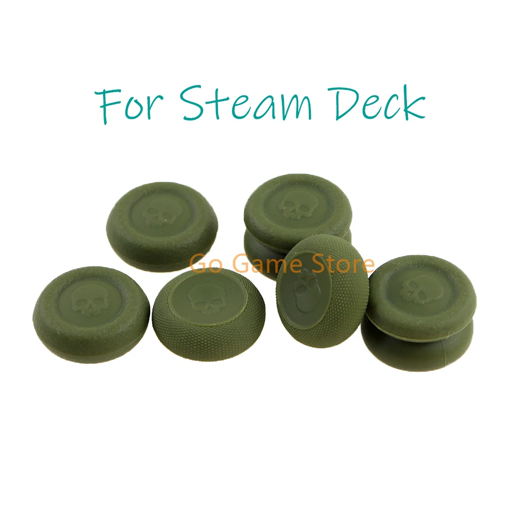 1set 6 in 1 Non-Slip Analog Joystick Cap For Steam Deck Game Console Thumbstick Grip Cover Accessories