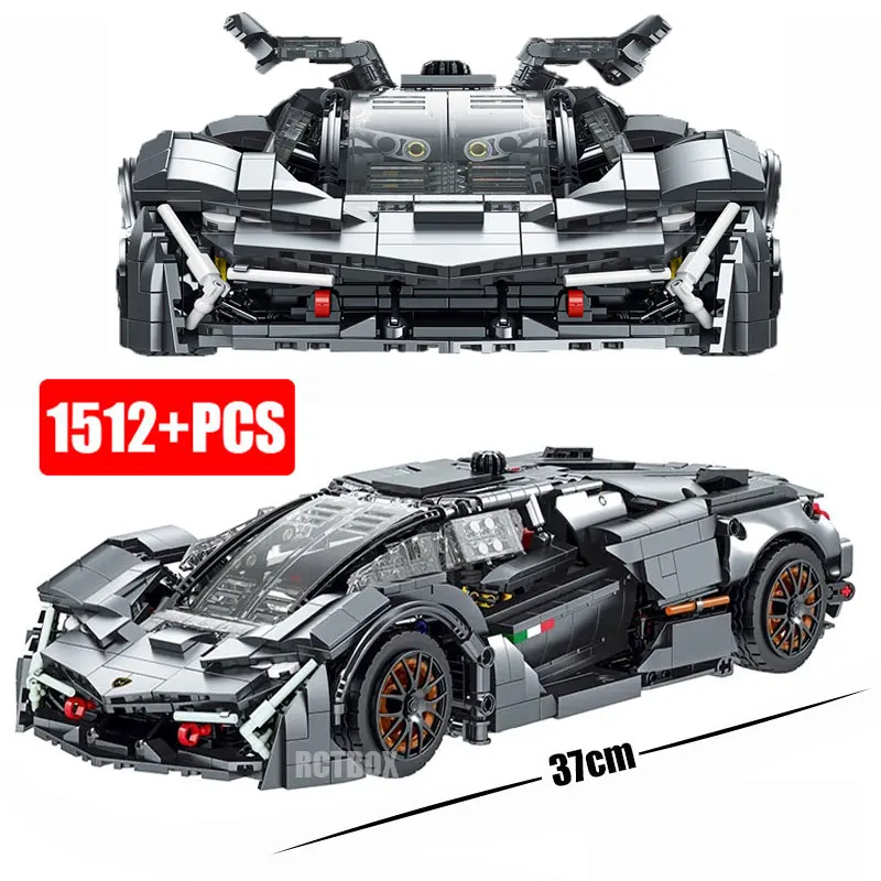 Technical Super Sport Car V14 Model Building Block Famous Vehicle MOC Bricks Assembly Toys for Children Birthday Christmas Gifts