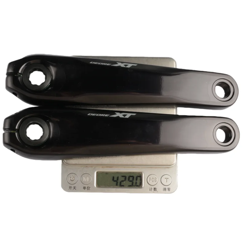 Shimano Deore XT FC-M8150 Linker/Rechter Kurbelarm 165mm E-BIKE HOLLOWTECH Kurbelarm-Set für E7000/EP800 Motoren für E-MTB – Detail 8