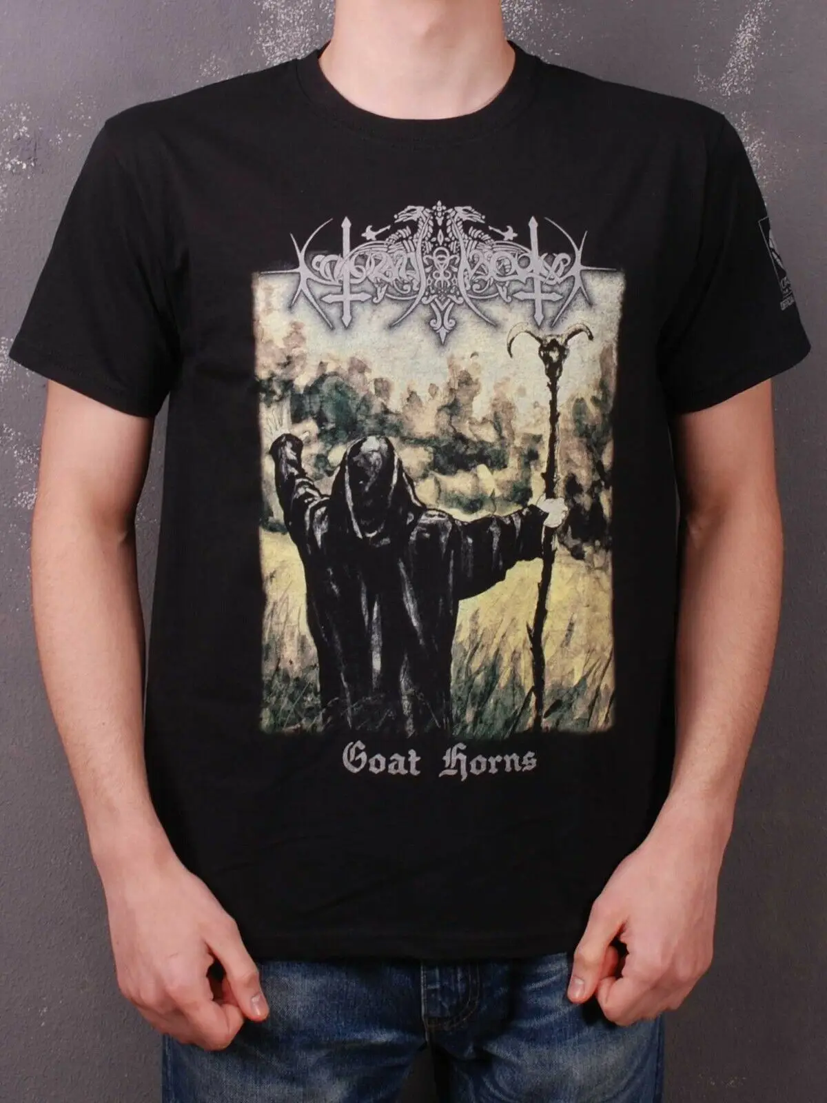 Nokturnal Mortum Goat Horns 2010 Ts T Shirt