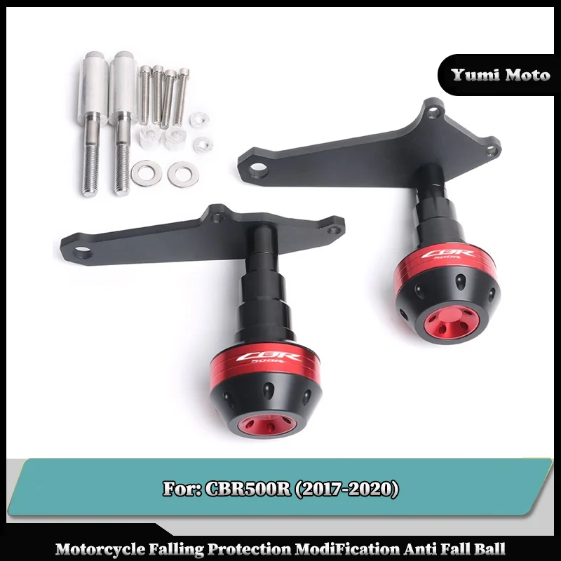 

Motorcycle Falling Protection ModiFication Anti Fall Ball For HONDA CBR 500R / CBR500R 2017-2020