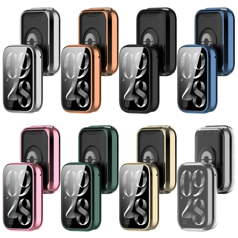 Xiaomi Mi Band 8 pro用スクリーンプロテクター,洗える,保護カバー