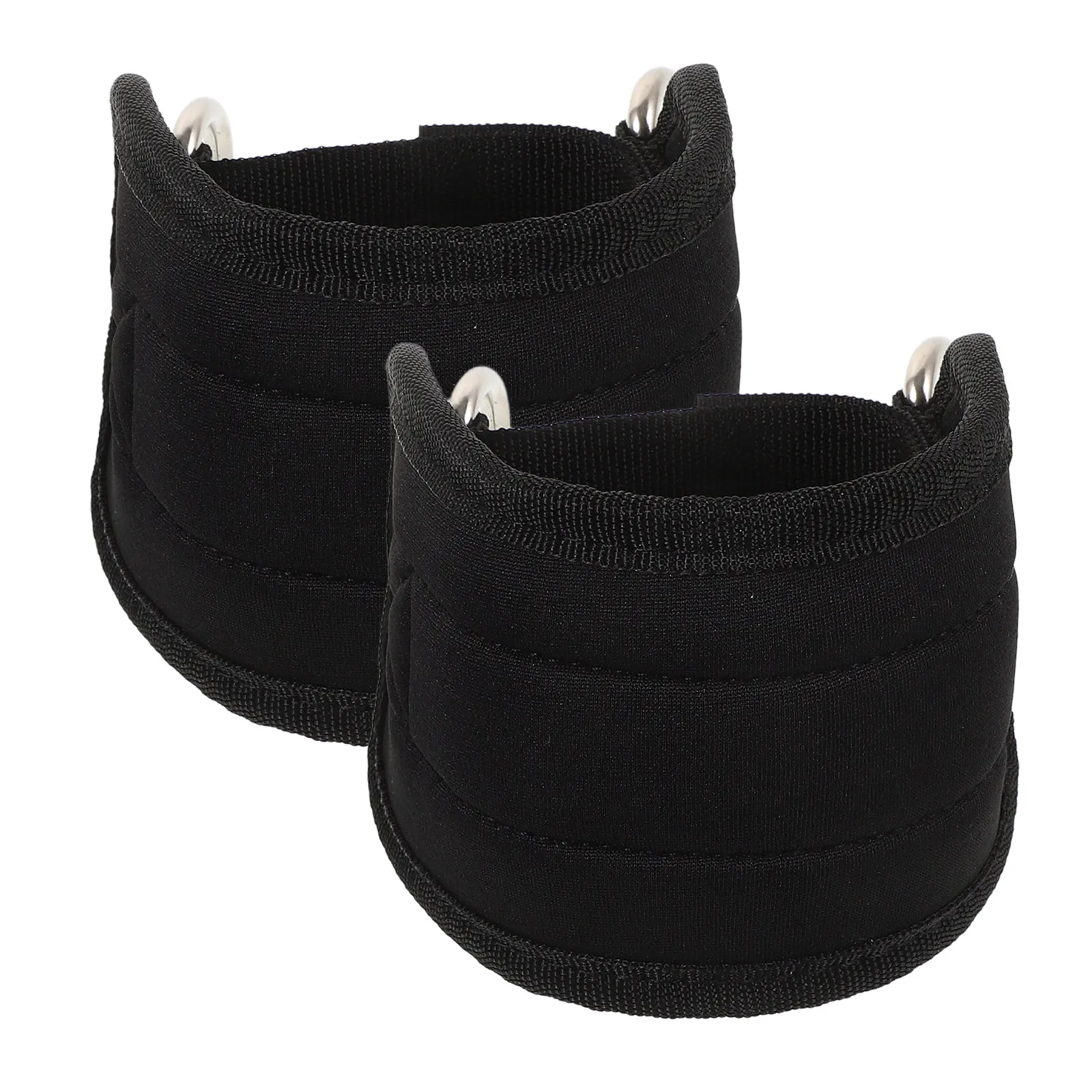 

Комплект из 2-х фитнес-ремней для лодыжек, прочные нейлоновые ремни для тренировки ног, портативные крепления для кабеля сопротивления для спортзала, домашних тренировок, для ног и бедер