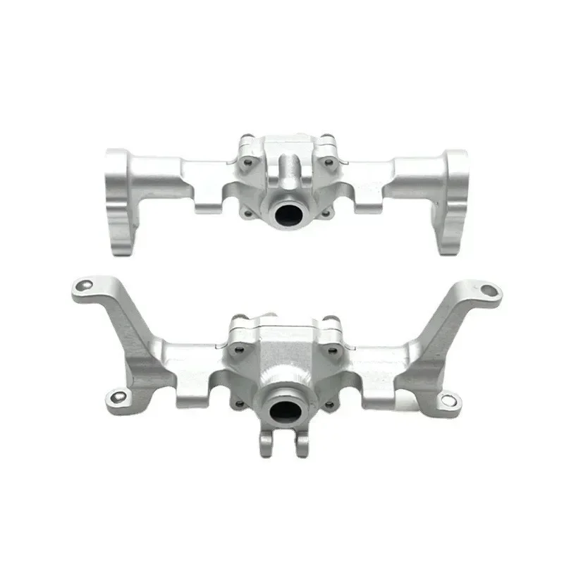 

Запасные части для радиоуправляемой машины FMS 1/24 Xiaoqi FCX24: металлические модифицированные корпуса переднего и заднего мостов с ЧПУ.