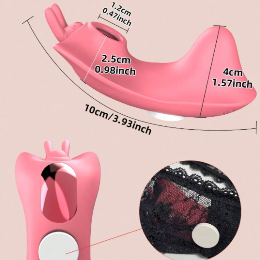 فراشة صغيرة هزاز اللباس الداخلي يمكن ارتداؤها البظر محفز الجنس لعب APP التحكم عن بعد الهزاز الإناث الاستمناء ألعاب جنسية