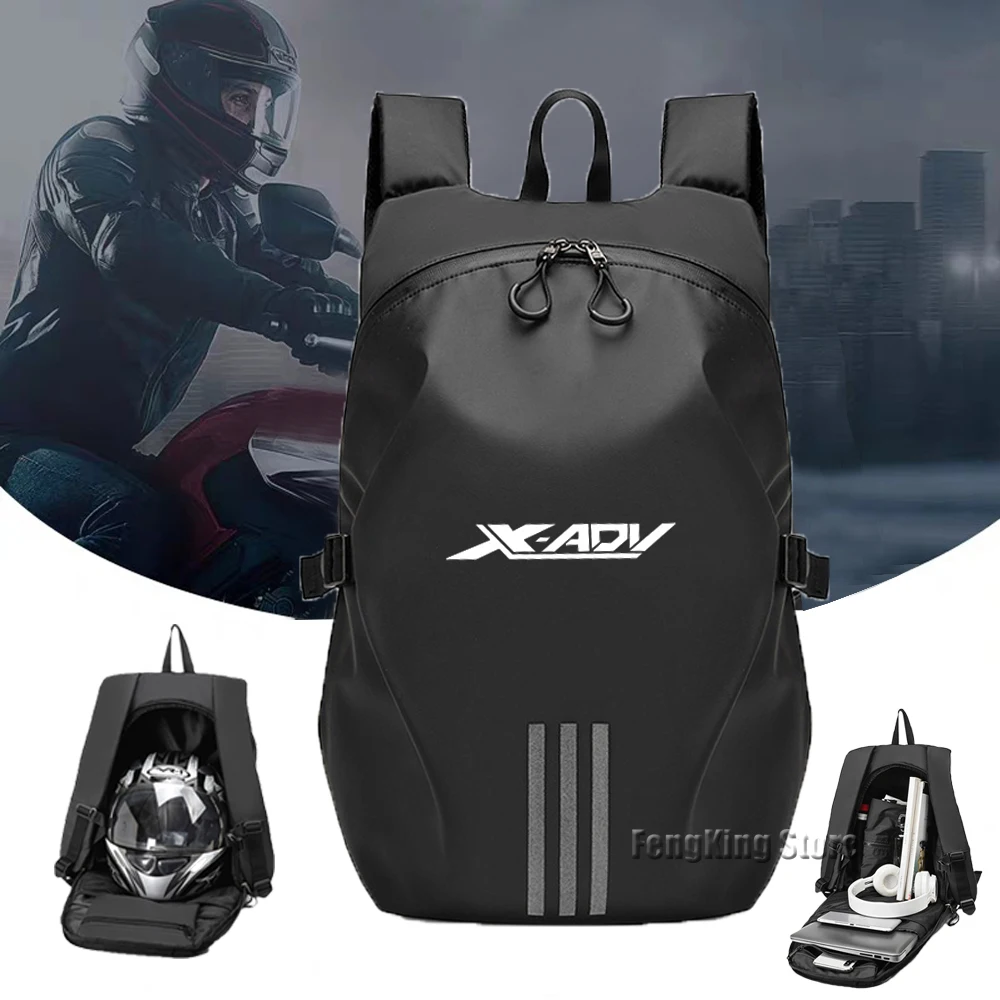 

For Honda XADV 750 X-ADV 750 XADV750 Knight backpack motorcycle helmet bag travel equipment waterproof and large capacity