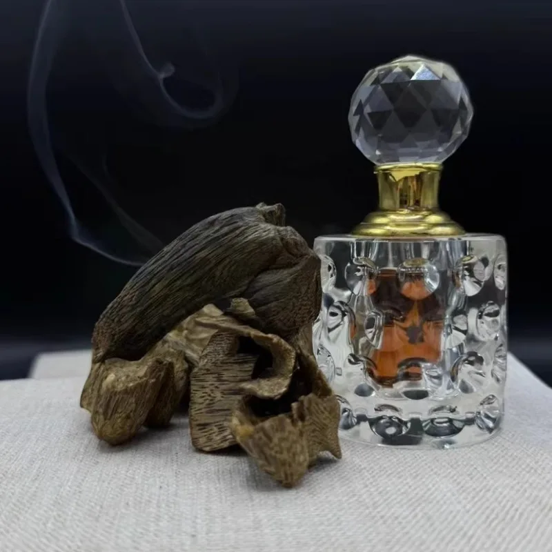 10g Pure Natural Qinan Agarwood Essential Oil Household Indoor Office Car Aromatherapy Calming Help Sleep Purifying The Air