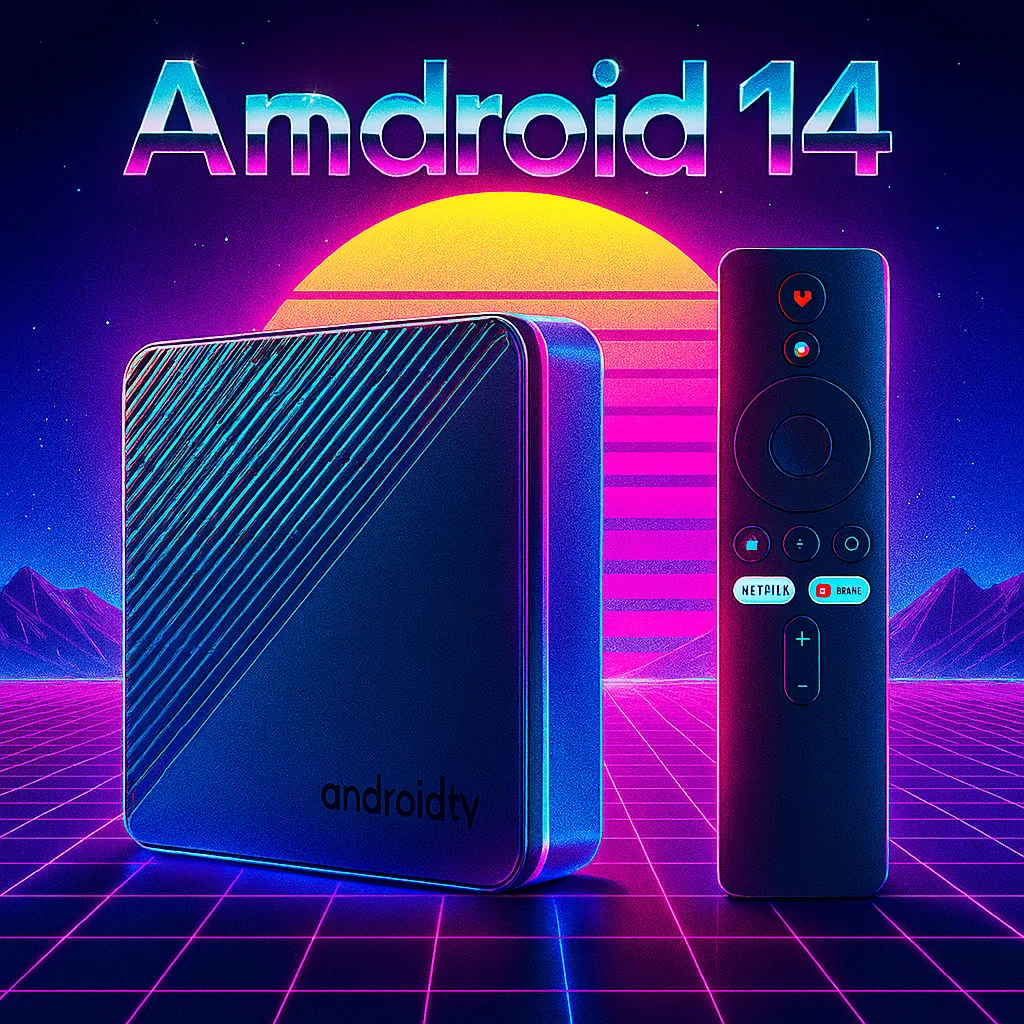 Android 14.0 Smart TV Box 8K Video فك BT 5.4 Google Assistant HDR 10+ Allwinner H313 2.4G/5G WiFi Media Player Set Top Box