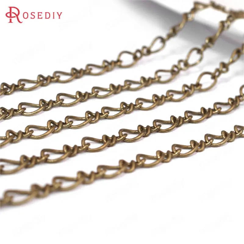 

5 Meters Antique Bronze Antique Copper Special Chain Necklace Jewelry Diy Accessories
