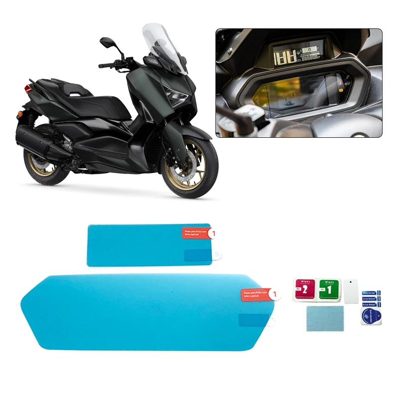 

Fit For YAMAHA XMAX300 XMAX 300 2023 Motorcycle Accessories Dashboard TPU Screen Protector Film