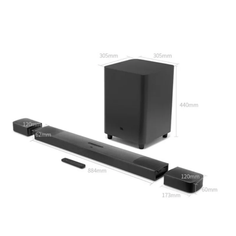 BAR9.1 5.1.4 Dol-by Panoramic Sound Home Theater Speaker TV Projector Speaker Bluetooth Speaker HIFI Set Soundbar