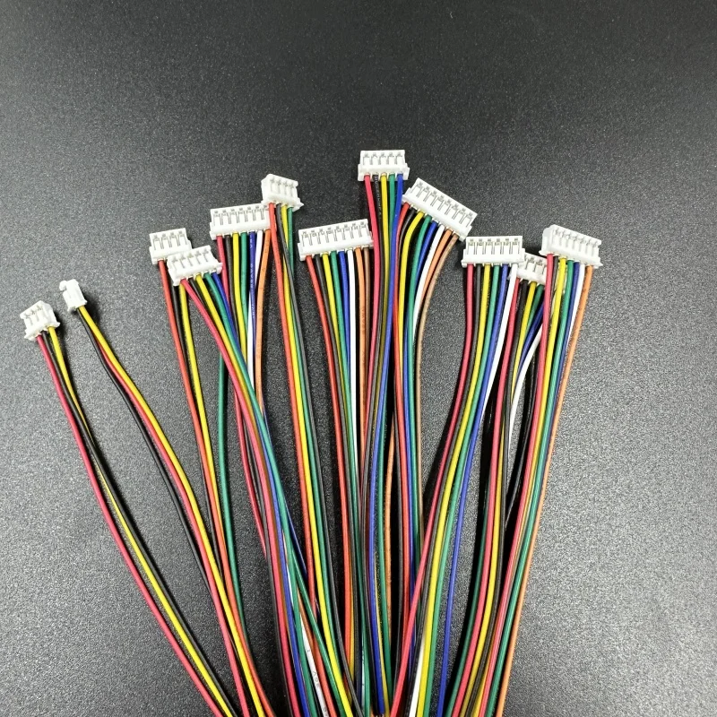 JST ZH1.5MM موصل 3P 4P 5P 6P 7 8P ZH1.5MM موصل كابلات الموصلات 1571 # 28AWG أسلاك العقص للموصل الكهربائي