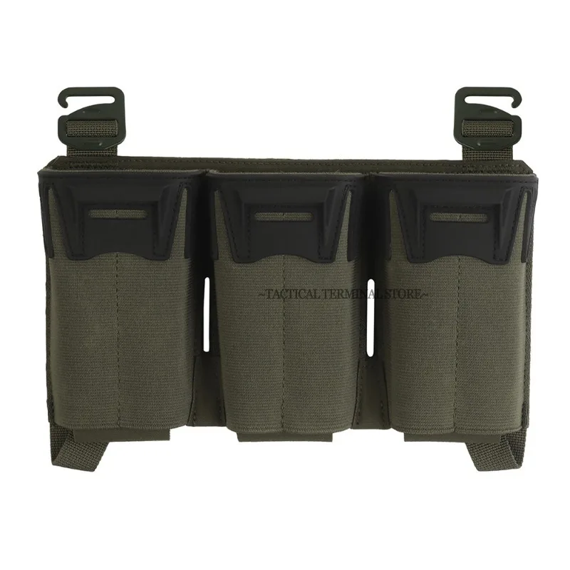 التكتيكية لوحة متعددة عيار الثلاثي ماج الحقيبة ل 5.56/7.62x39/PCC 9 مللي متر تمديد غلوك مجلة K-صفر سترة صيد اللوحة الأمامية #1