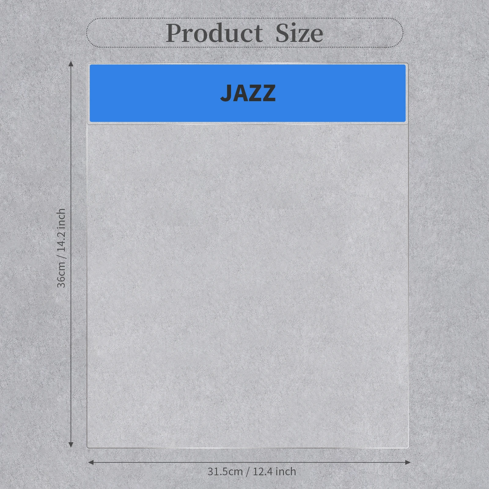 حار 12 بوصة سجل فواصل المنظم تبويب الاكريليك بطاقات تخزين LP منظمة تصنيف بطاقة شفافة الفينيل مؤشر العلامة