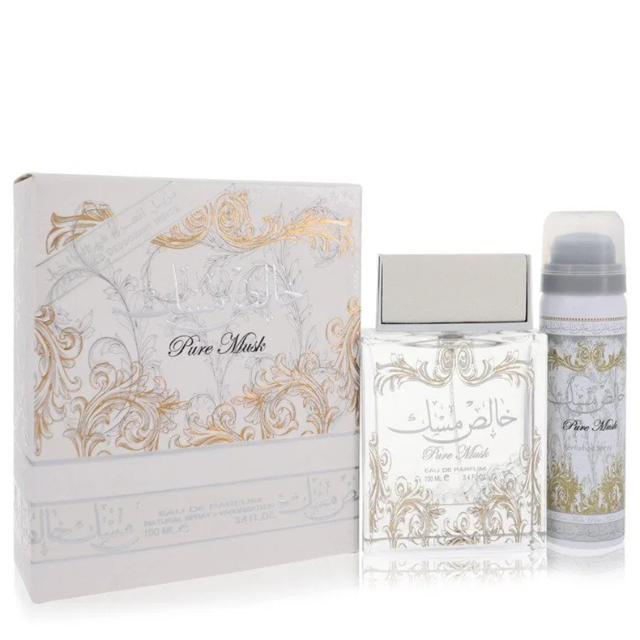 

Lattafa Eau De Parfum Spray Plus 1.7 Deodorant 3.4 oz