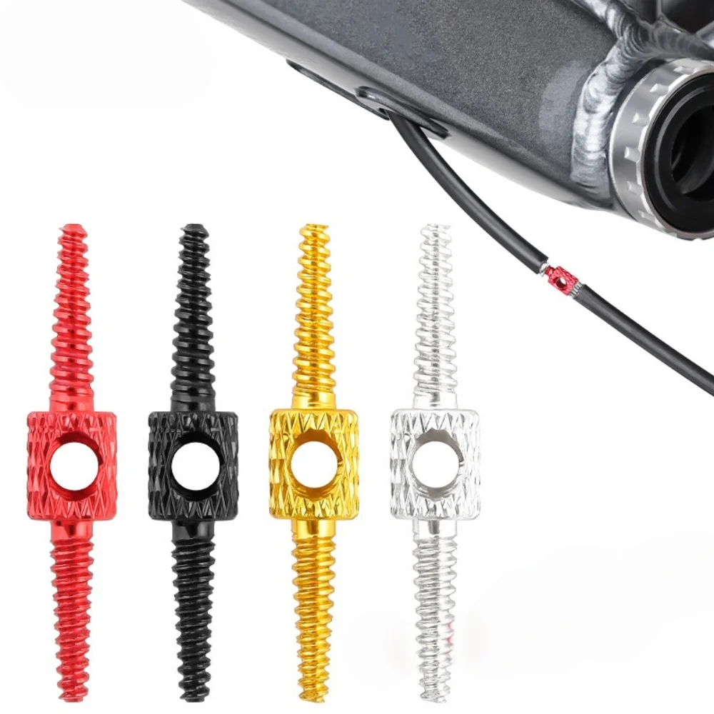 Internal Cable Routing Tool Red Bicycle 4-5.5mm Brake Shift Cable Housing Hydraulic Hose Routing Repair Adapter