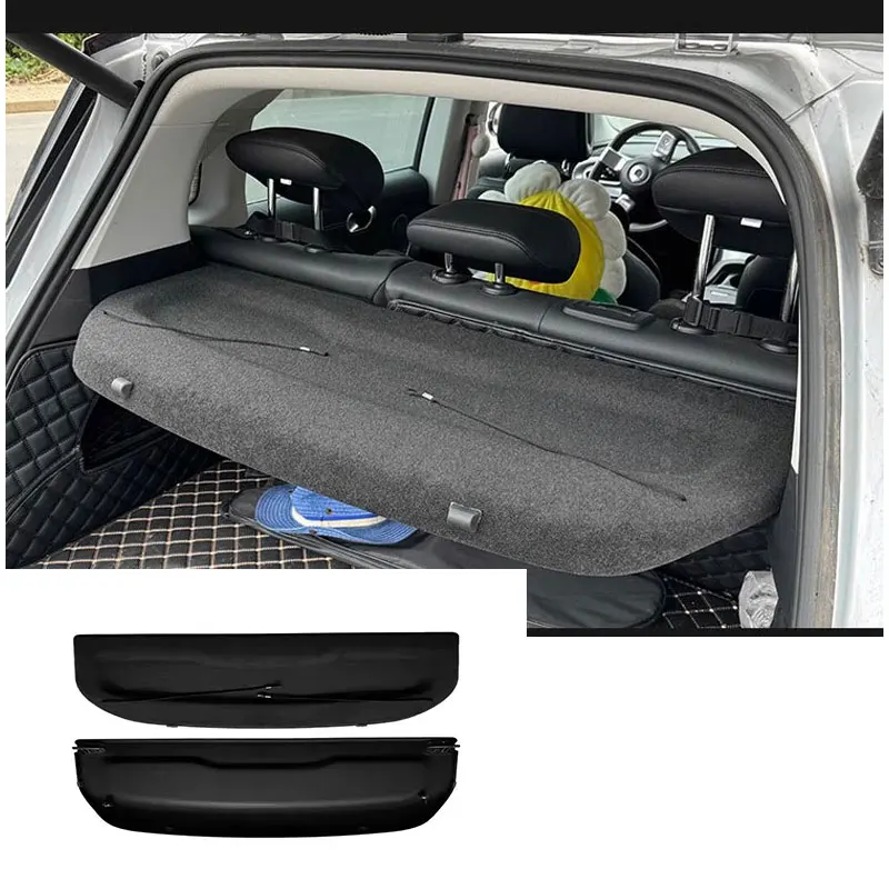 Car Trunk Cover Storage Partition Decoration For Mercedes Smart Elf 1 #  Car Accessories Interior Modification Stowing Tidying