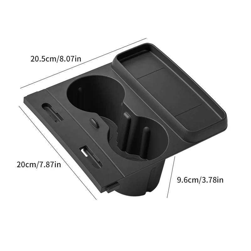 for Tesla Model Y/3 center console cup holder, silicone cup limiter, storage compartment, cup holder, interior storage