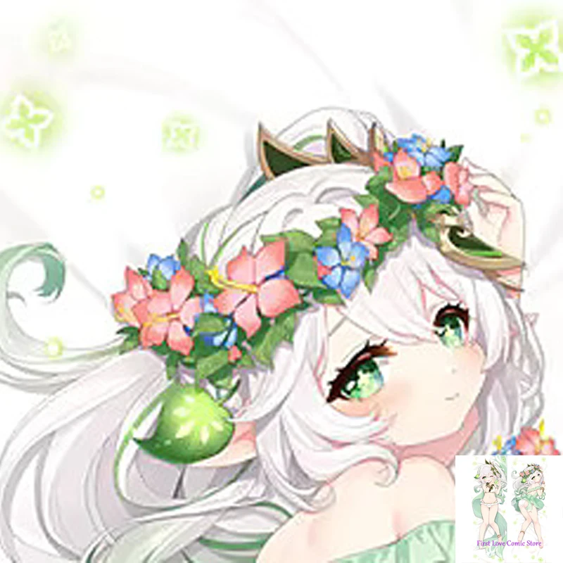 

Dakimakura Anime Pillow Case Genshin Nahida Dakimakura Pillow Cover Halloween Christmas Decoration 2023