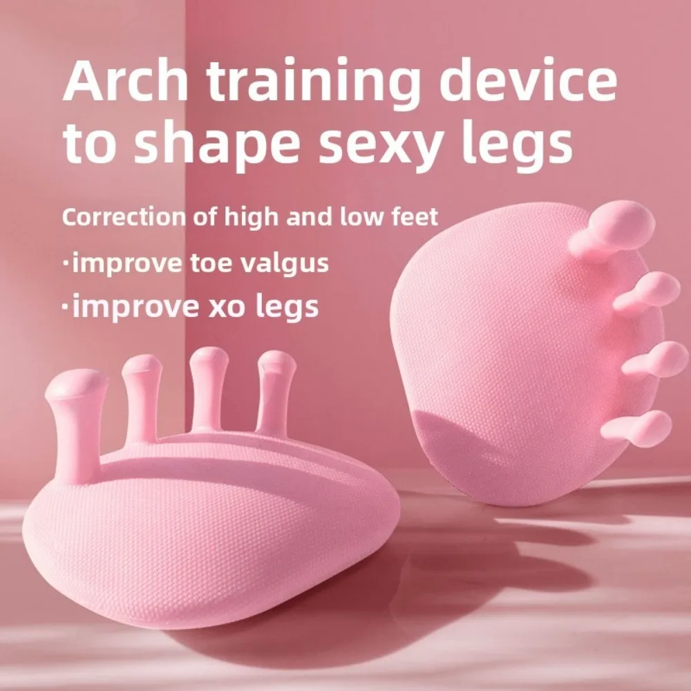 1Pcs Arch Foot Trainer Fitness Leg Toes Plantar Function Exerciser Thumb Valgus Corrector Toe Splints Buttocks Arch Trainer