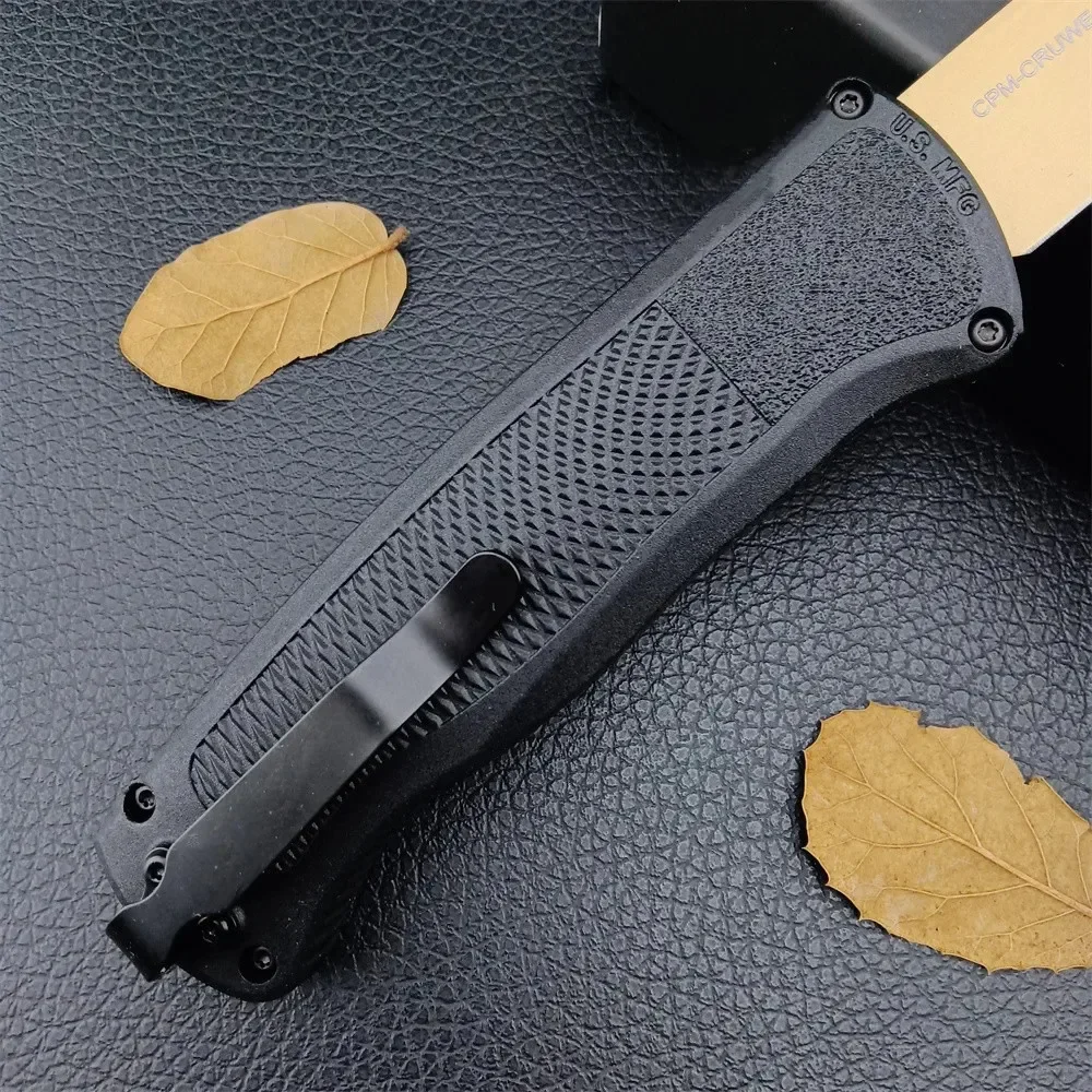 BM 5370FE Camping Self Defense Folding Knife CPM-CruWear Tanto Blade CF-Elite Handles Hunting EDC Tool Outdoor Survival Knives