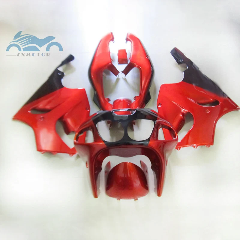 Custom fairing kits for KAWASAKI Ninja ZX7R 1996 1999 2001 2003 motorcycle ABS plastic fairings kit ZX 7R 96-03 red black set