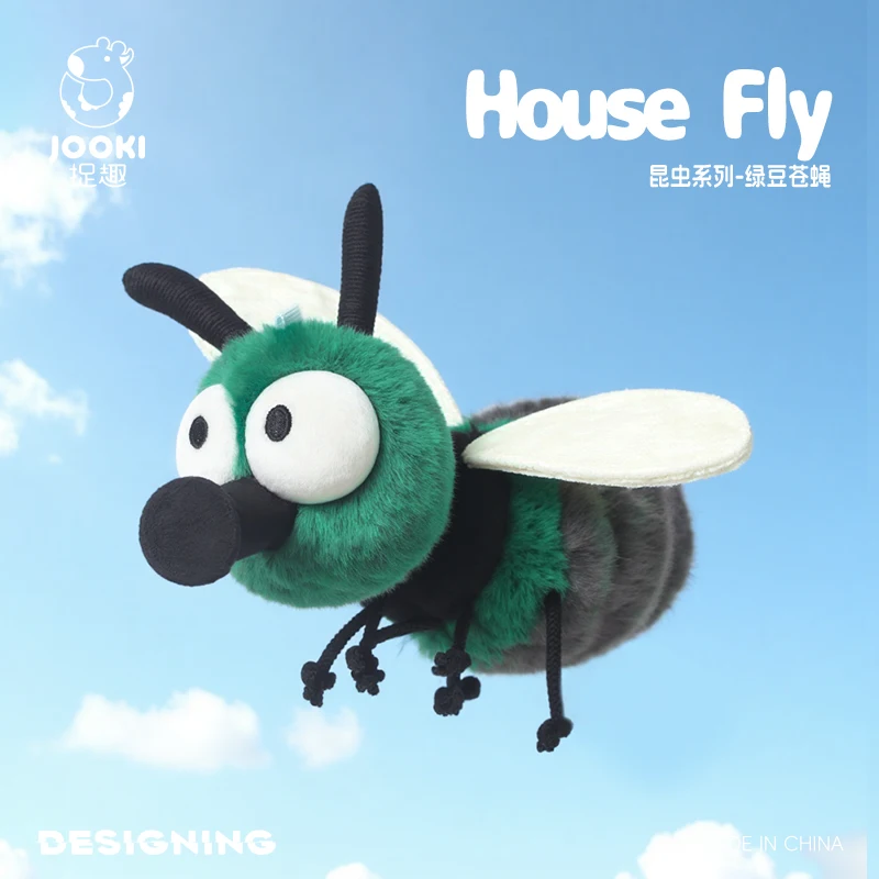 

Lovely House Fly Green Red Cartoon Insect Nature Animal Soft Doll Stuffed Plush Toy Girl Boy Birthday Christmas Gift 1pc
