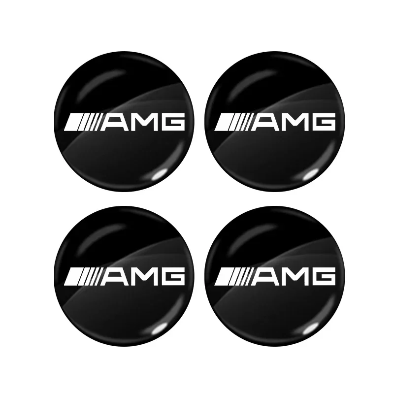 Car Lock Keyhole Stickers Door Lock Protect Car Emblem 3D Stickers For Mercedes Benz GLE GLC A B C E Class W176 W246 W205 AMG
