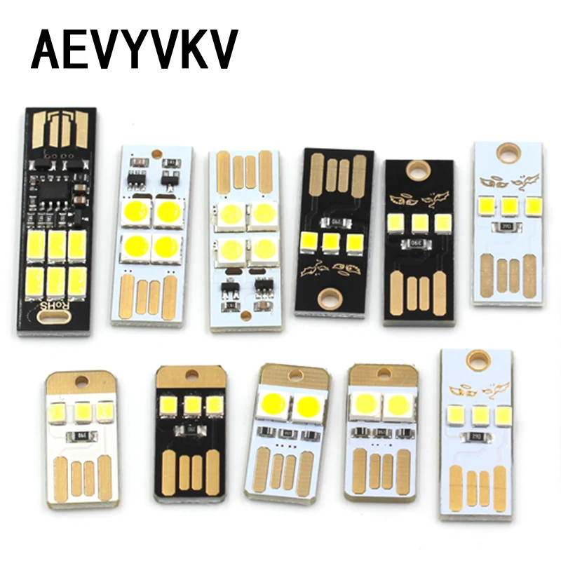 미니 슈퍼 브라이트 USB 전원 LED 키체인 야간 조명, 노트북 PC용 USB LED 전구, 보조베터리 야간 램프, 키보드 조명