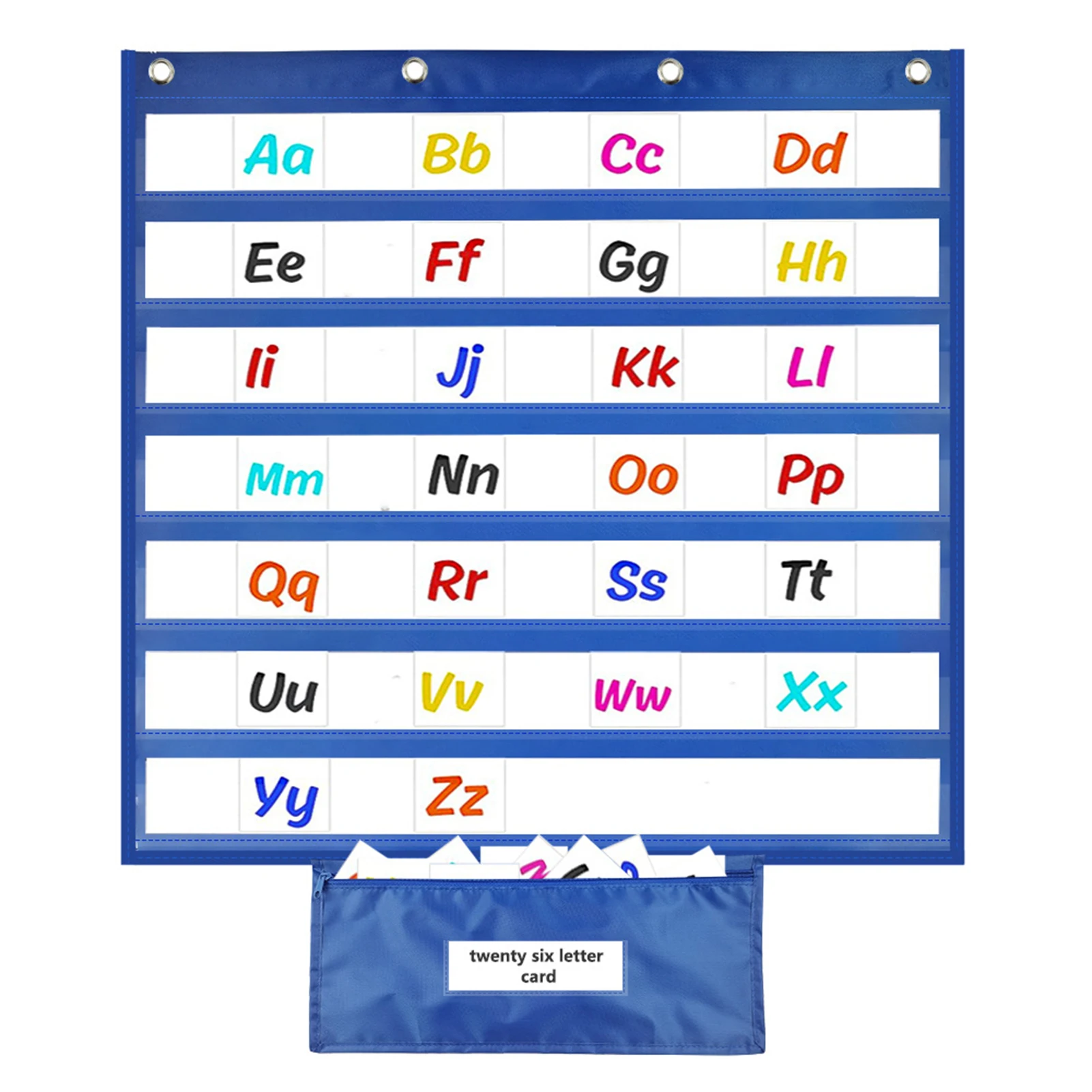 Calendar Pocket Chart 7 Pocket Standard Pocket Chart For Classroom Centers Homeschool Supplies Classroom Pocket Chart For