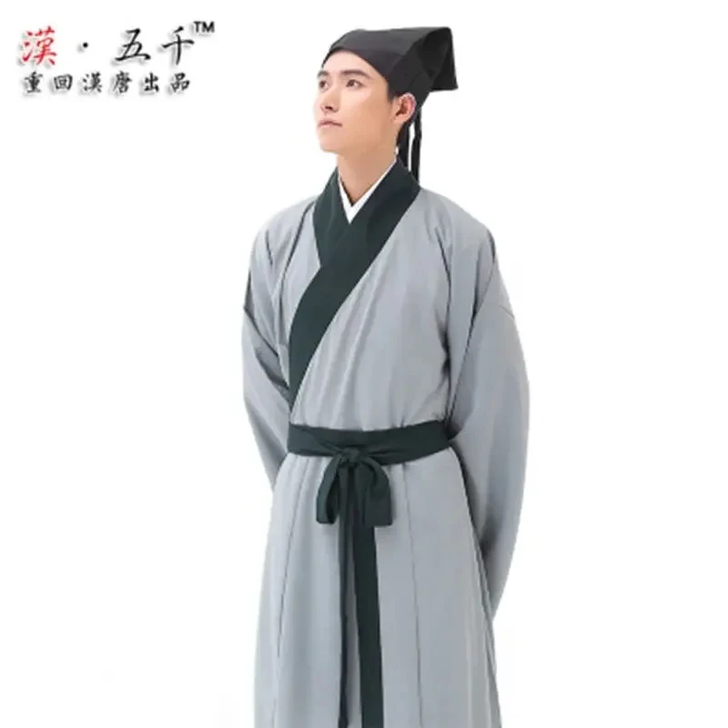 Robe chinoise 2026, costumes d'étudiant savant ancien, Kimono pour hommes adultes, tenue traditionnelle chinoise vintage ethnique pour scène et cosplay TFUTE