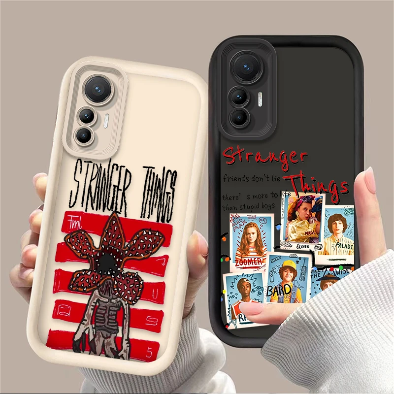 Capa de Graffiti Retrô do Filme Stranger Things para Xiaomi Poco X7 X6 NEO X5 X3 F8 F7 Ultra F6 F5 Pro F3 M8 M7 M6 Pro 4G 5G M5S