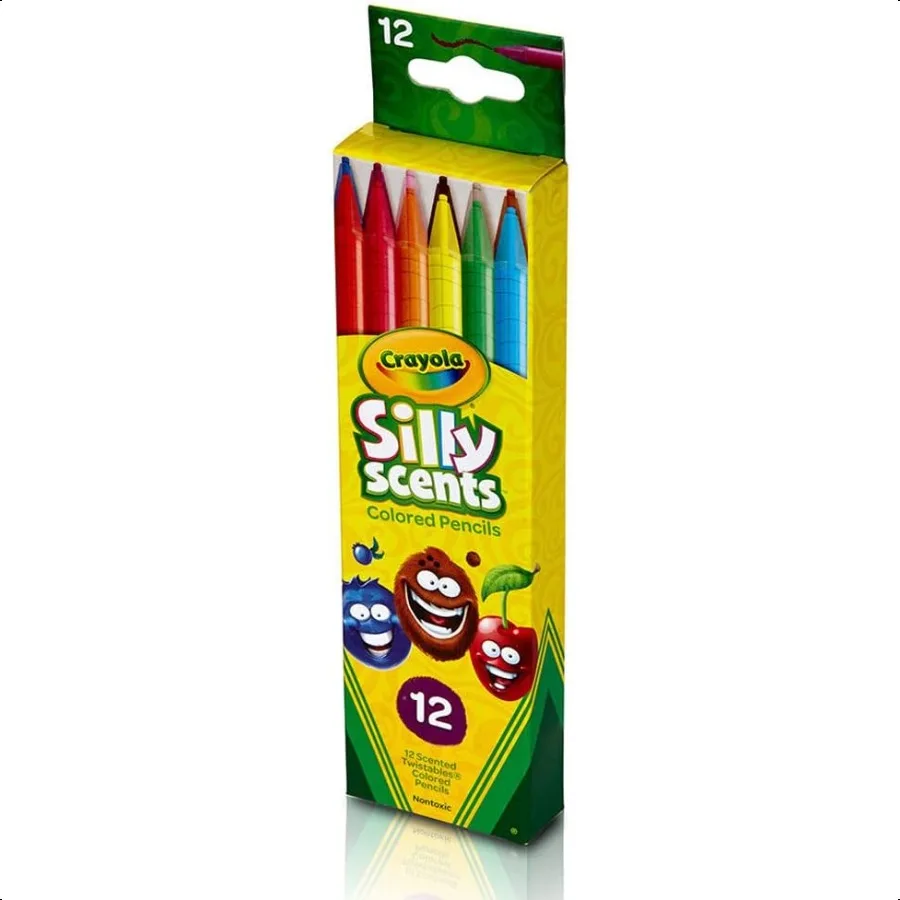 

Crayola Silly Scents Twistables Colored Pencils 12 count Scented Art Tools Assorted Colors School plies