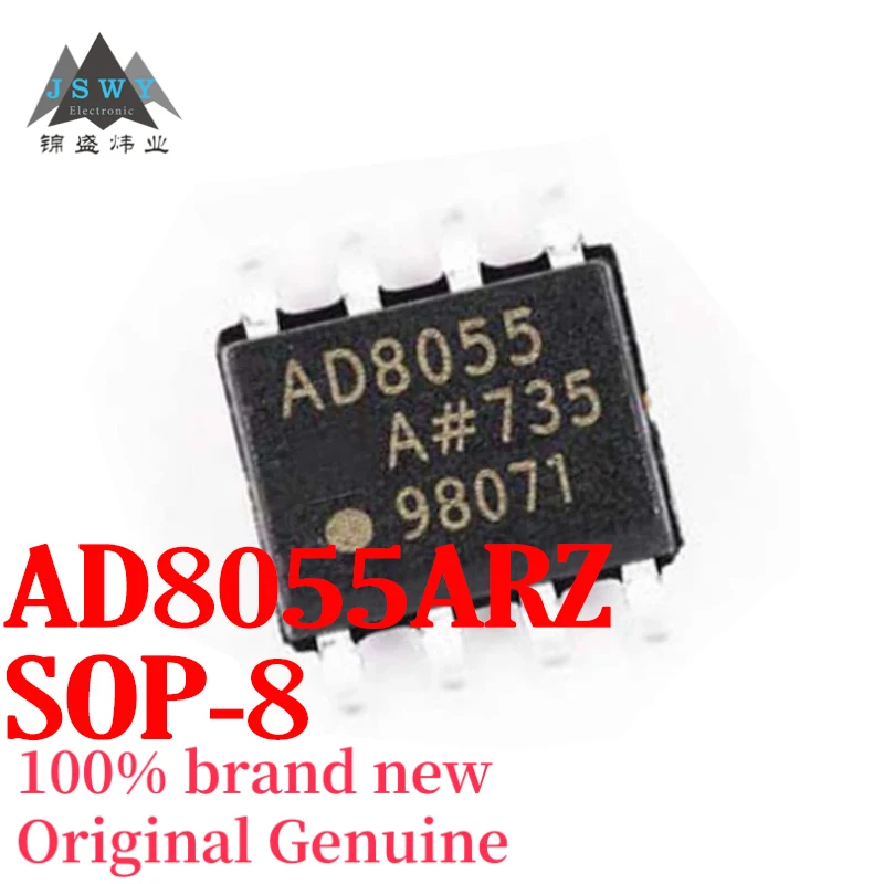 

(5/50 pcs) AD8055ARZ AD8055 SOIC-8 Voltage Feedback Amplifier IC Large Stock Brand New Free Shipping