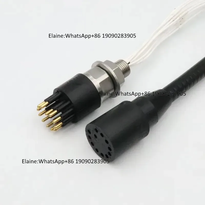 HYSF Waterproof Connector Deep-sea Waterproof 6000m Underwater Connector Plug MCBH12M
