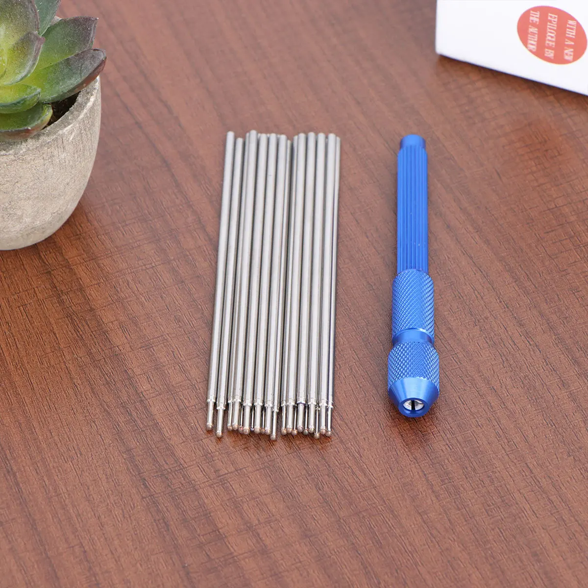 20 قطعة مجموعة أقلام الوشم لعلامة الجلد دودلر نقطة دقيقة لوازم الأساسية لحامل إعادة تعبئة القلم الأزرق #5